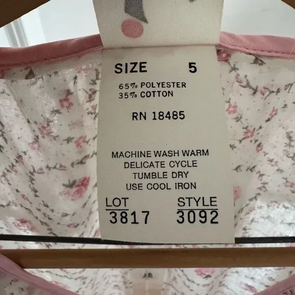 Vintage 70’s Jodi T of California Cottage Core Prairie Dress - Picture 10 of 15